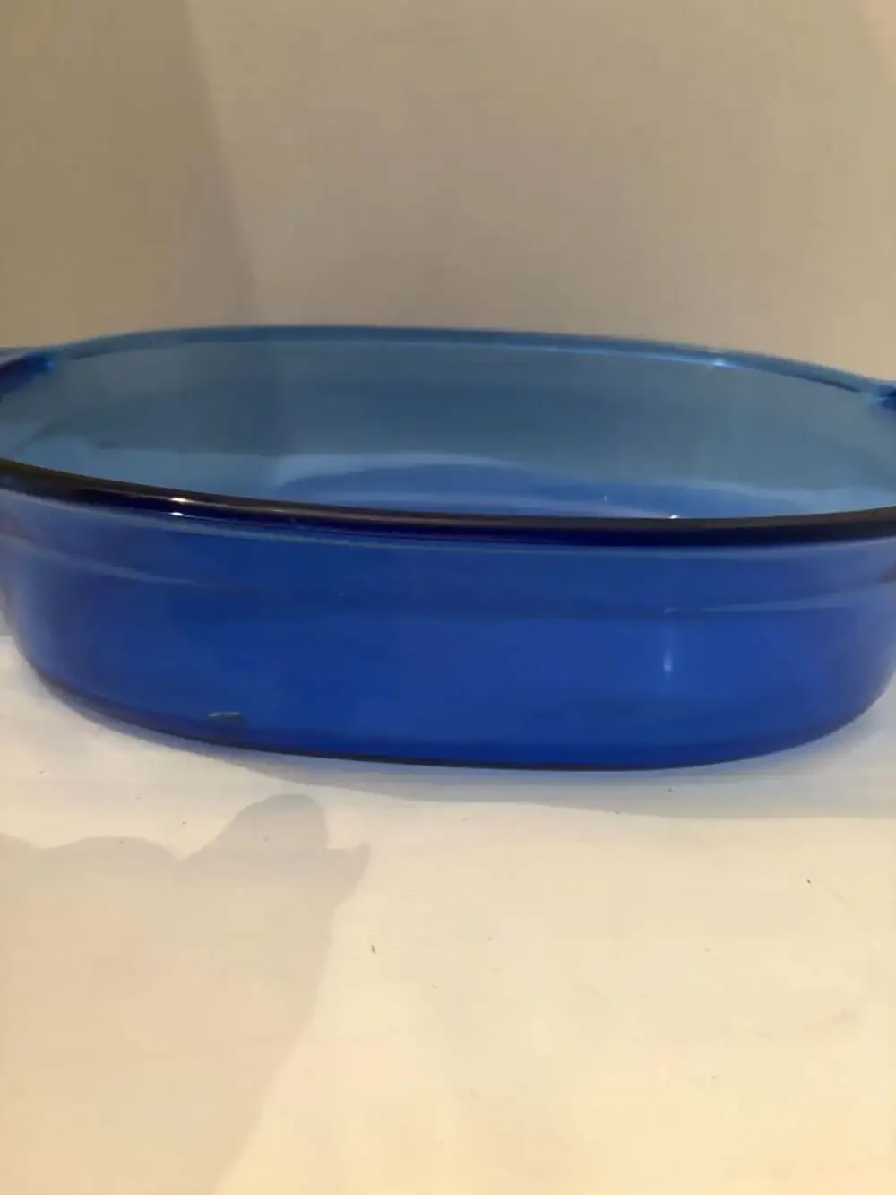 Vintage Pyrex Cobalt Blue Oblong Casserole Baking Dish 2 Quart 702